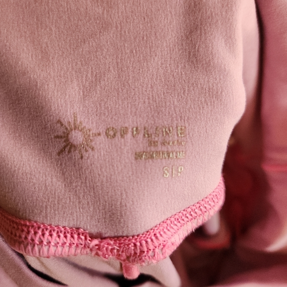 Offline By Aerie Running Shorts Pink Orange Paisley Flowy Small S - Picture 2 of 8
